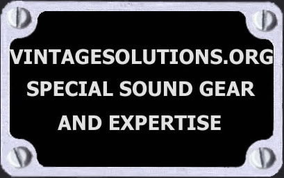 Vintage Solutions.org a site for analog musicians
